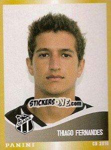 Figurina Thiago Fernandes - Campeonato Brasileiro 2010 - Panini