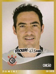 Figurina Chicao - Campeonato Brasileiro 2010 - Panini