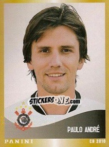 Cromo Paulo Andre - Campeonato Brasileiro 2010 n. 114 - Panini