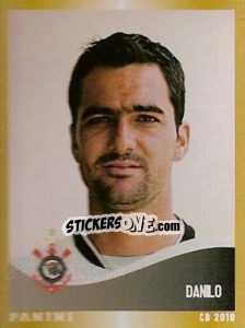 Sticker Danilo - Campeonato Brasileiro 2010 - Panini