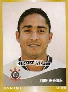 Cromo Jorge Henrique - Campeonato Brasileiro 2010 n. 120 - Panini