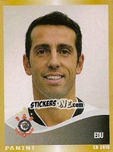 Sticker Edu - Campeonato Brasileiro 2010 n. 123 - Panini