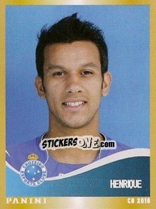 Cromo Henrique - Campeonato Brasileiro 2010 - Panini