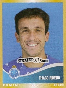 Sticker Thiago Ribeiro - Campeonato Brasileiro 2010 n. 137 - Panini