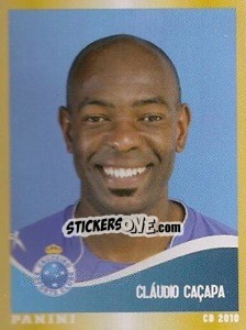 Cromo Claudio Cacapa - Campeonato Brasileiro 2010 - Panini