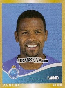 Sticker Fabinho - Campeonato Brasileiro 2010 n. 141 - Panini