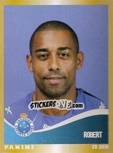 Cromo Robert - Campeonato Brasileiro 2010 - Panini