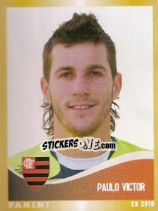 Figurina Paulo Victor - Campeonato Brasileiro 2010 - Panini