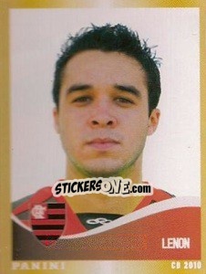 Cromo Lenon - Campeonato Brasileiro 2010 n. 158 - Panini