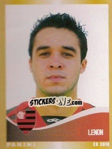 Cromo Lenon - Campeonato Brasileiro 2010 - Panini