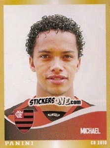 Figurina Michael - Campeonato Brasileiro 2010 - Panini