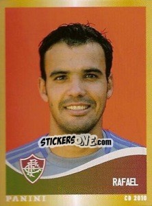 Sticker Rafael - Campeonato Brasileiro 2010 n. 164 - Panini