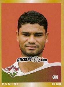 Sticker Gun - Campeonato Brasileiro 2010 n. 166 - Panini
