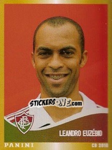 Sticker Leandro Euzebio - Campeonato Brasileiro 2010 n. 167 - Panini