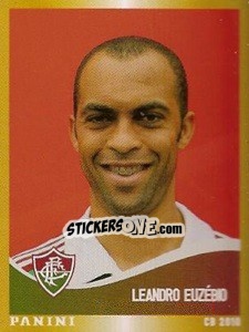 Cromo Leandro Euzebio - Campeonato Brasileiro 2010 - Panini