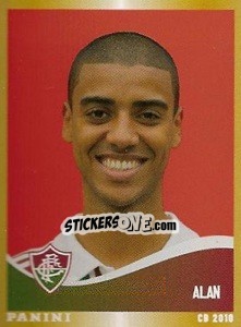 Sticker Alan - Campeonato Brasileiro 2010 - Panini