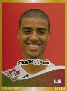 Cromo Alan - Campeonato Brasileiro 2010 - Panini