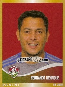 Sticker Fernando Henrique - Campeonato Brasileiro 2010 n. 175 - Panini