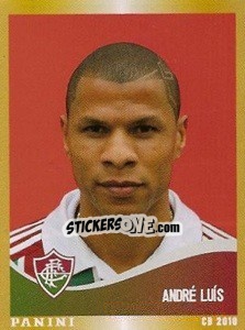 Cromo Andre Luis - Campeonato Brasileiro 2010 - Panini