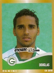 Sticker Douglas - Campeonato Brasileiro 2010 - Panini