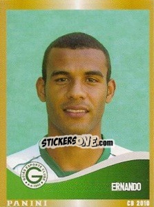 Cromo Ernando - Campeonato Brasileiro 2010 n. 184 - Panini