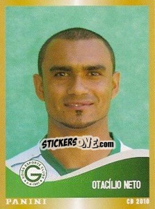 Cromo Otacilio Neto - Campeonato Brasileiro 2010 n. 192 - Panini