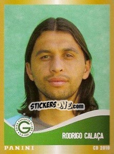 Cromo Rodrigo Calaca - Campeonato Brasileiro 2010 - Panini