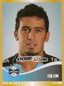 Sticker Edilson - Campeonato Brasileiro 2010 n. 201 - Panini