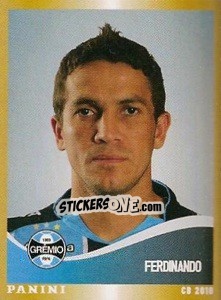 Sticker Ferdinando - Campeonato Brasileiro 2010 n. 207 - Panini