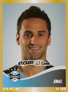 Sticker Jonas - Campeonato Brasileiro 2010 - Panini