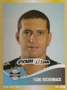 Cromo Fabio Rochemback - Campeonato Brasileiro 2010 - Panini