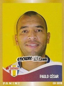 Sticker Paulo Cesar - Campeonato Brasileiro 2010 - Panini