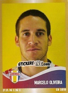 Sticker Marcelo Oliveira - Campeonato Brasileiro 2010 n. 222 - Panini