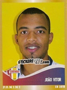Sticker Joao Vitor - Campeonato Brasileiro 2010 n. 224 - Panini