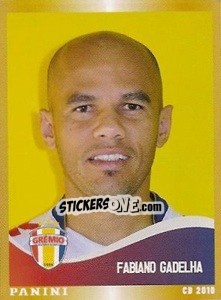 Sticker Fabiano Gadelha - Campeonato Brasileiro 2010 n. 228 - Panini