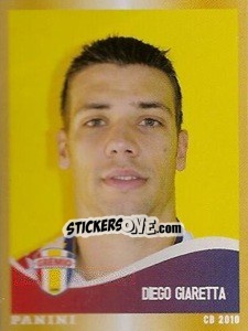 Sticker Diego Giaretta - Campeonato Brasileiro 2010 n. 230 - Panini