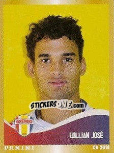 Sticker Willian Jose - Campeonato Brasileiro 2010 - Panini