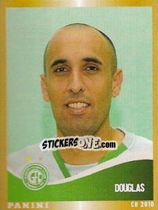 Cromo Douglas - Campeonato Brasileiro 2010 - Panini