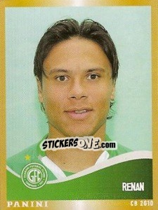 Cromo Renan - Campeonato Brasileiro 2010 - Panini