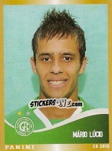 Figurina Mario Lucio - Campeonato Brasileiro 2010 - Panini