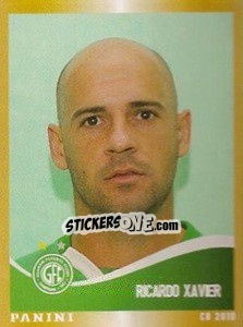 Sticker Ricardo Xavier - Campeonato Brasileiro 2010 - Panini