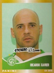 Figurina Ricardo Xavier - Campeonato Brasileiro 2010 - Panini