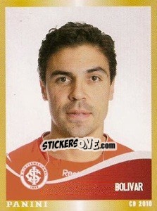 Sticker Bolivar - Campeonato Brasileiro 2010 n. 255 - Panini