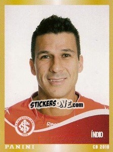 Sticker Indio - Campeonato Brasileiro 2010 n. 256 - Panini