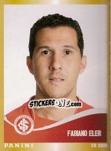 Sticker Fabiano Eler - Campeonato Brasileiro 2010 - Panini