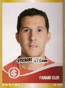 Figurina Fabiano Eler - Campeonato Brasileiro 2010 - Panini