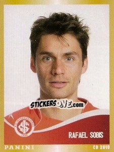 Sticker Rafael Sobis - Campeonato Brasileiro 2010 n. 268 - Panini