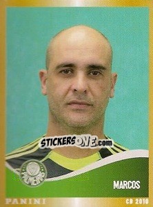 Sticker Marcos - Campeonato Brasileiro 2010 n. 272 - Panini