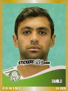 Figurina Danilo - Campeonato Brasileiro 2010 - Panini