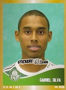 Sticker Gabriel Silva - Campeonato Brasileiro 2010 - Panini